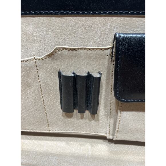 Vintage Black Combination Lock Hardshell Briefcase - Picture 12 of 16